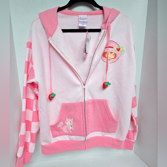 Strawberry Shortcake Pink Sweater - Picture 2 of 8